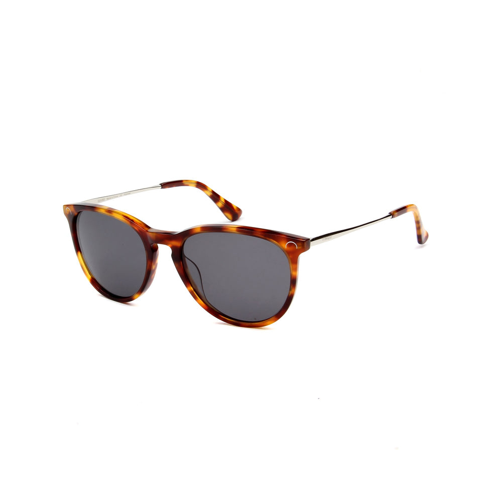 Ovea Tortoise - Angle View - Dark Grey lens - Mawu sunglasses