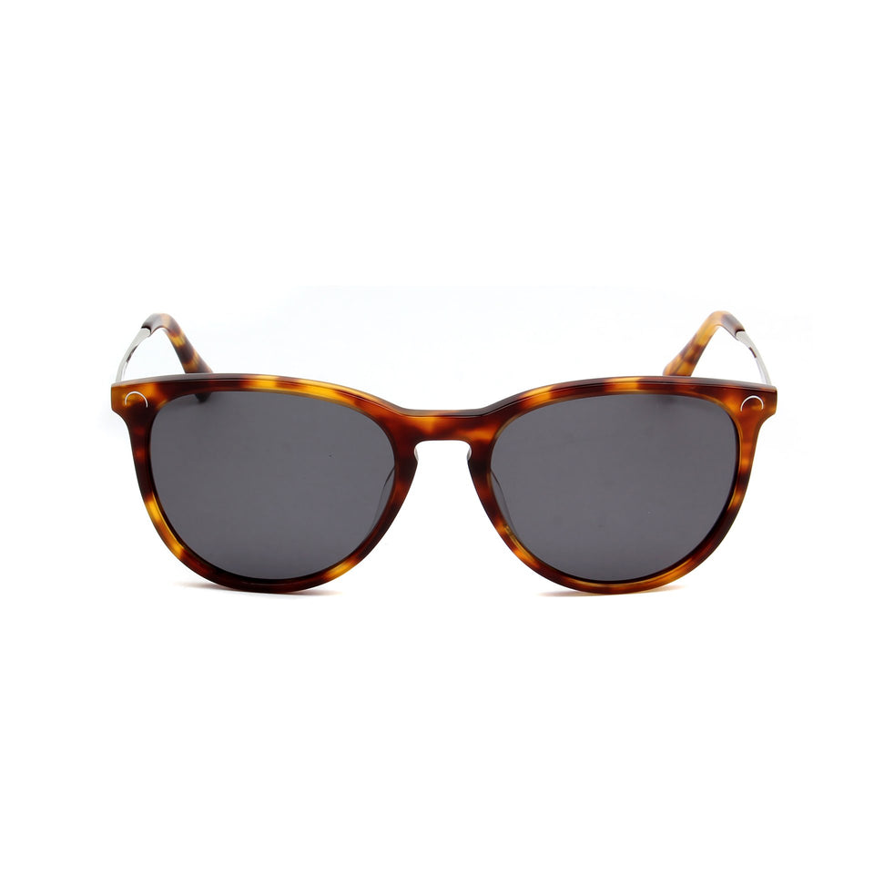 Ovea Tortoise - Front View - Dark Grey lens - Mawu sunglasses