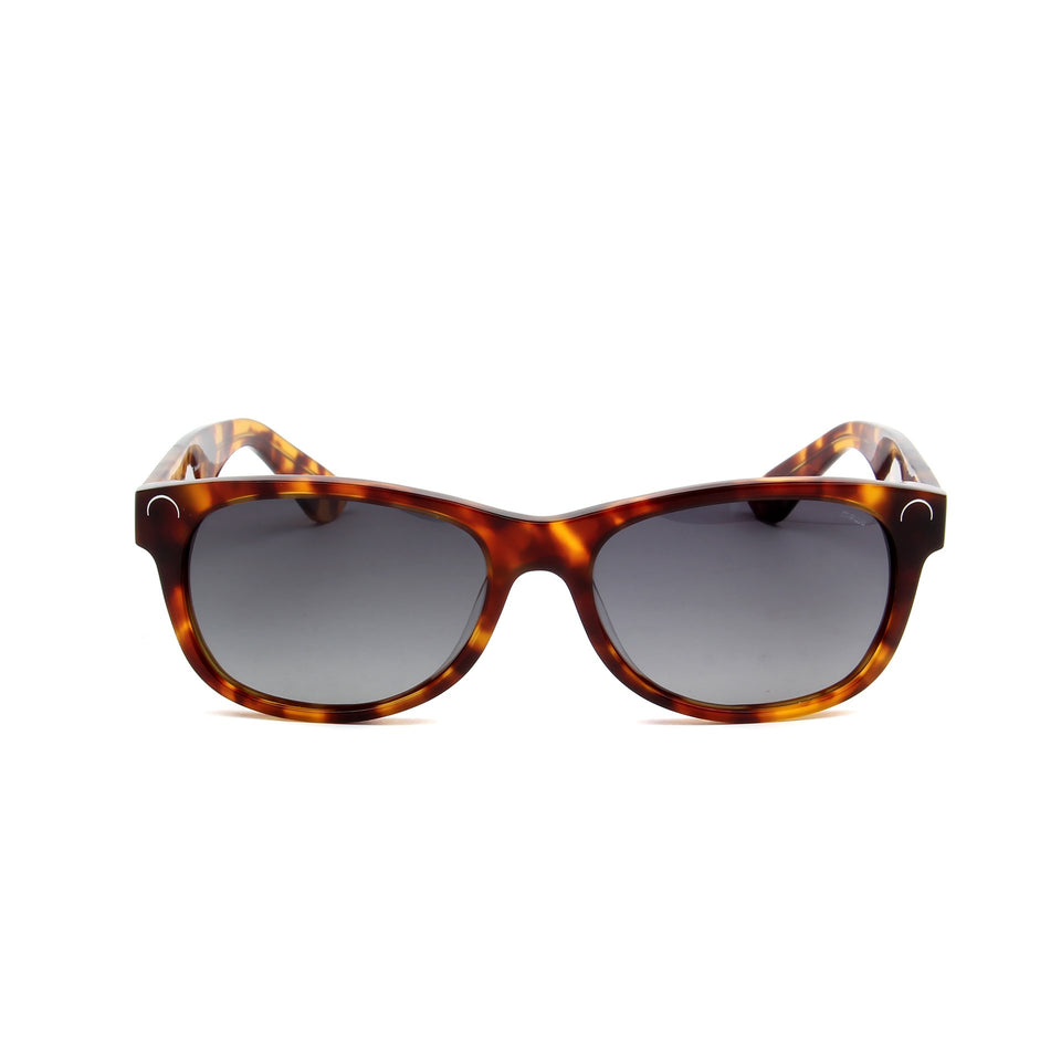 Maiao Tortoise - Front View - Grey Gradient lens - Mawu sunglasses