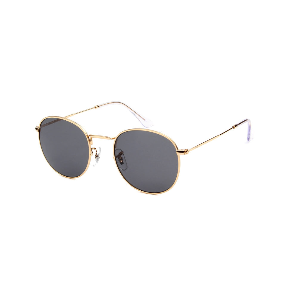 Monte Carlo Gold - Angle View - Grey lens - Mawu sunglasses